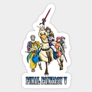 Final Fantasy V Heroes Sticker